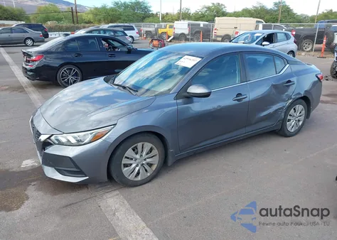 2020 Nissan Sentra S Xtronic Cvt z USA, uszkodzony, nr VIN 3N1AB8BV8LY294430